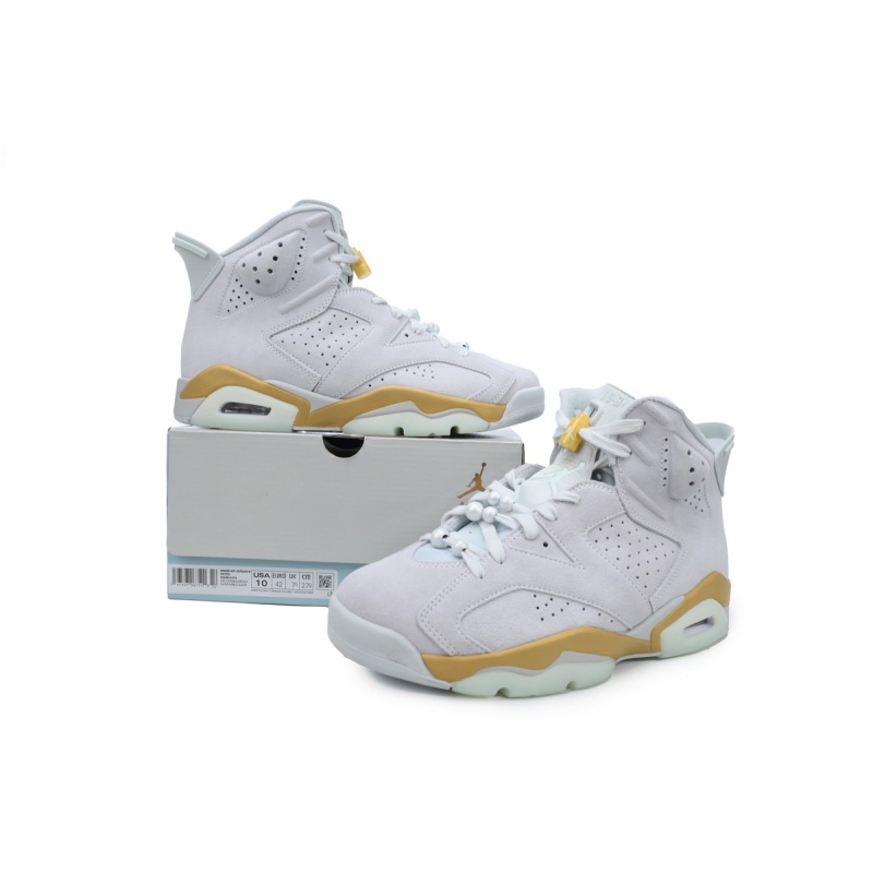 EM Sneakers Jordan 6 Retro Craft Paris Olympics Pearl