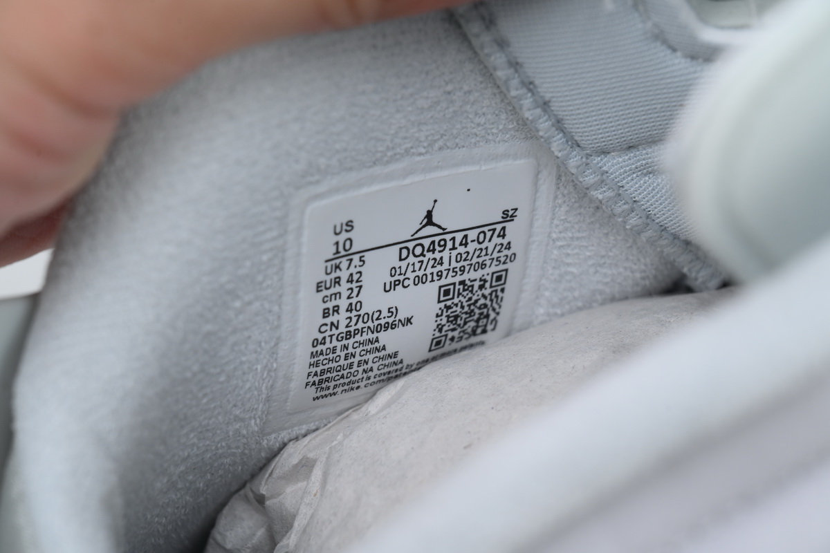 EM Sneakers Jordan 6 Retro Craft Paris Olympics Pearl