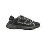 EM Sneakers Dior B30 Triple Black New Reflective