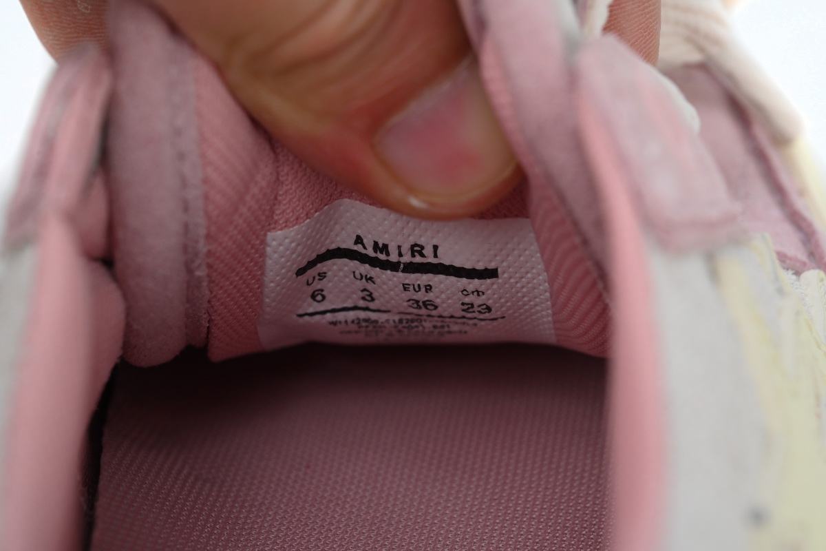 EM Sneakers  Amiri Sunset Skate Low Pink