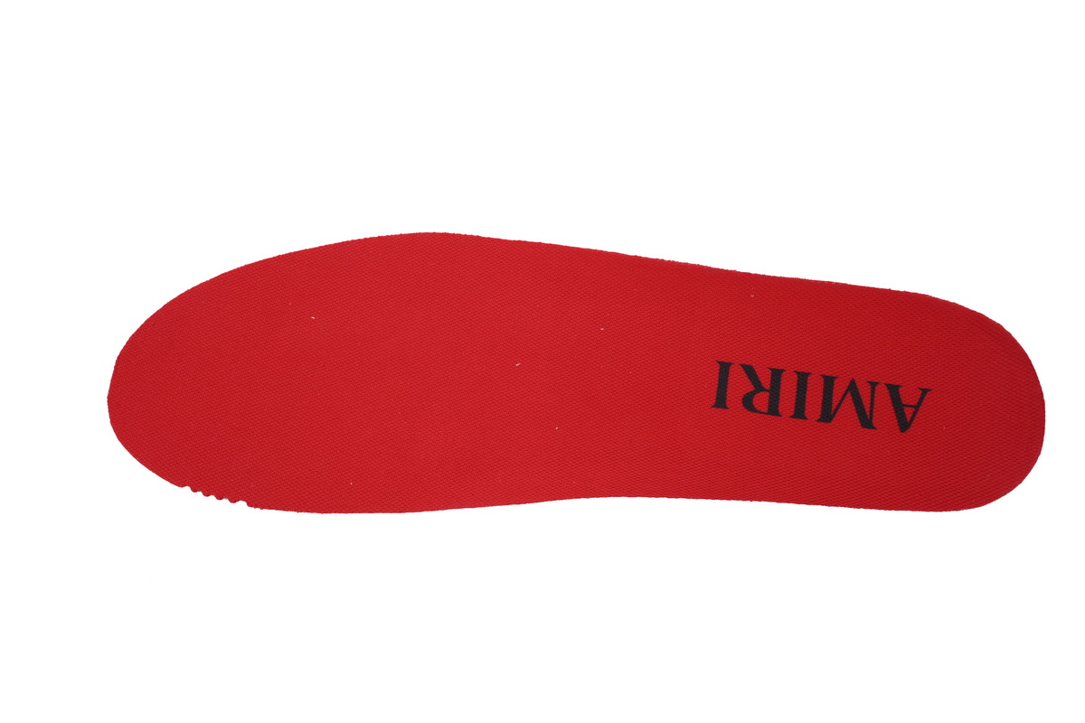 EM Sneakers  Amiri Sunset Skate Low Red