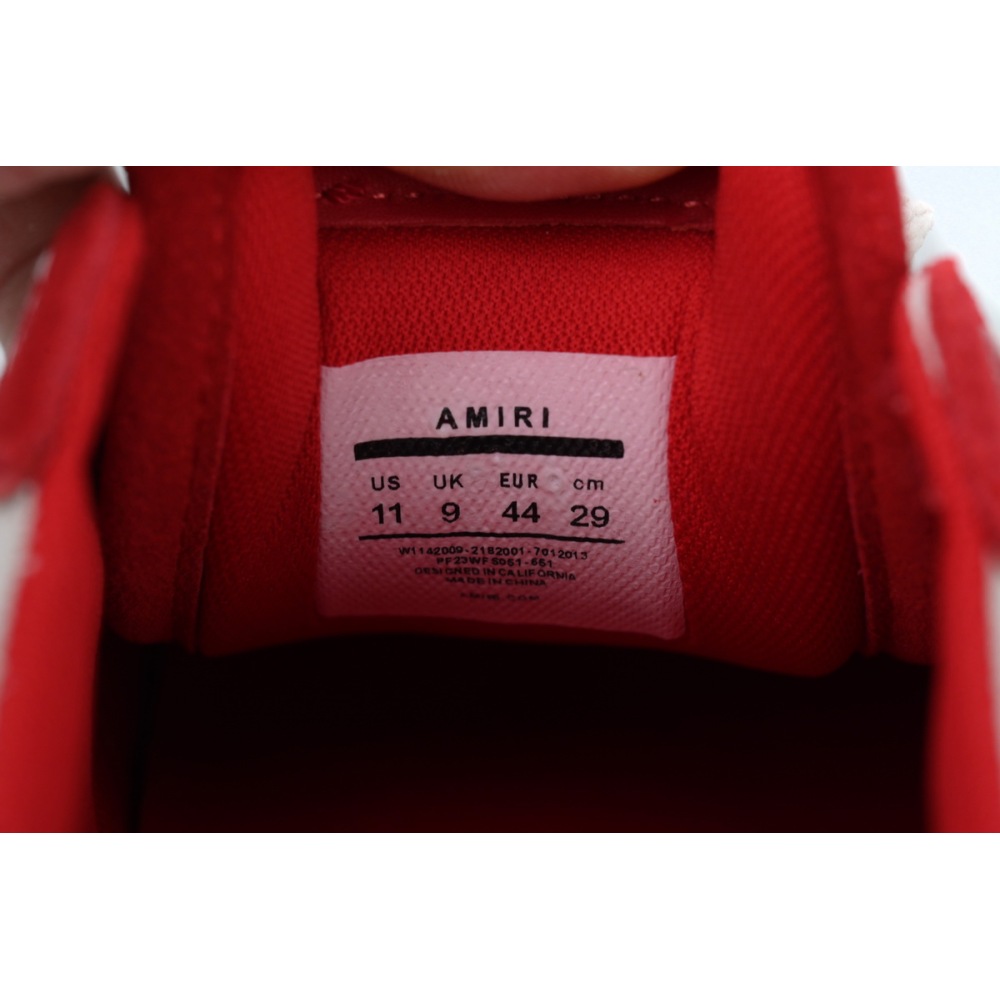 EM Sneakers  Amiri Sunset Skate Low Red