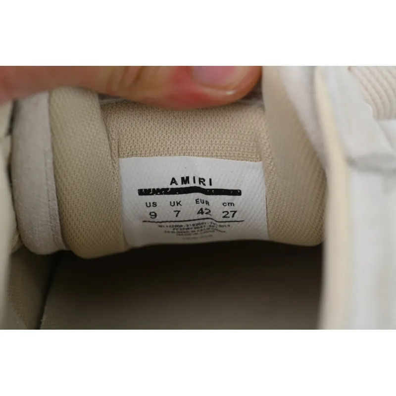 EM Sneakers  Amiri Sunset Skate Low White Grey