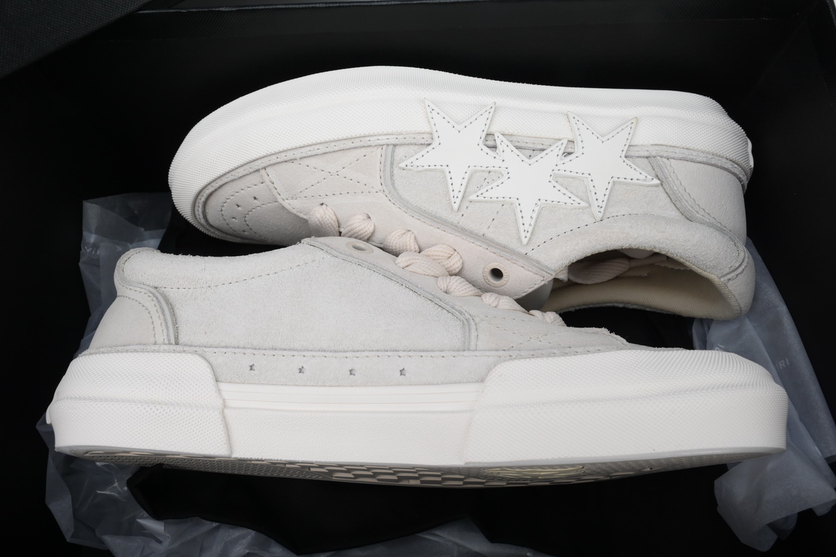 EM Sneakers  Amiri Sunset Skate Low White Grey