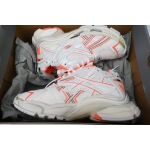 EM Sneakers Balenciaga Runner Eggshell Neon Orange