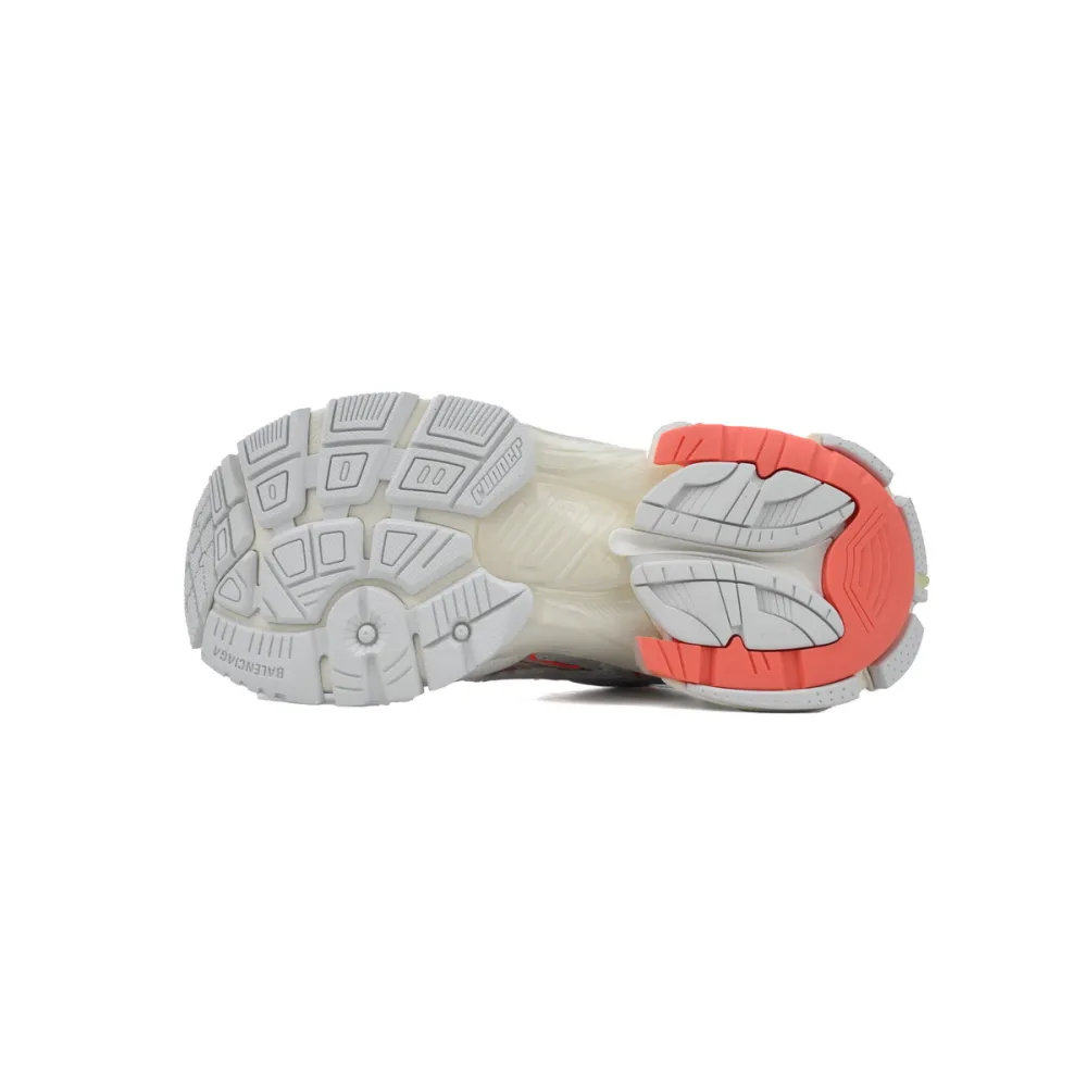 EM Sneakers Balenciaga Runner Eggshell Neon Orange