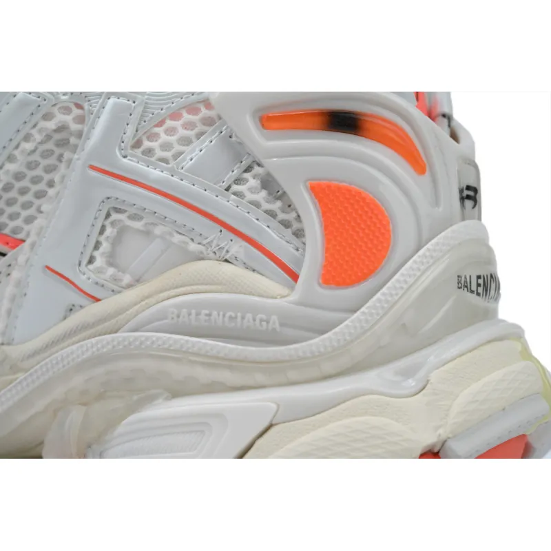 EM Sneakers Balenciaga Runner Eggshell Neon Orange
