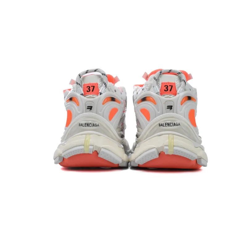 EM Sneakers Balenciaga Runner Eggshell Neon Orange