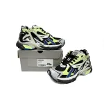 EM Sneakers Balenciaga Runner Green Blue Black Grey