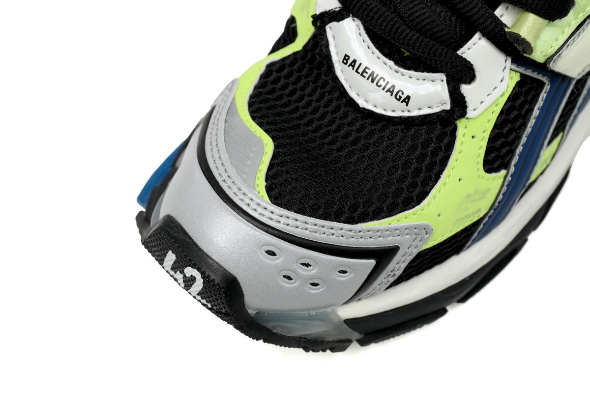 EM Sneakers Balenciaga Runner Green Blue Black Grey