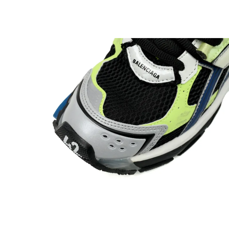 EM Sneakers Balenciaga Runner Green Blue Black Grey