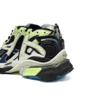 EM Sneakers Balenciaga Runner Green Blue Black Grey
