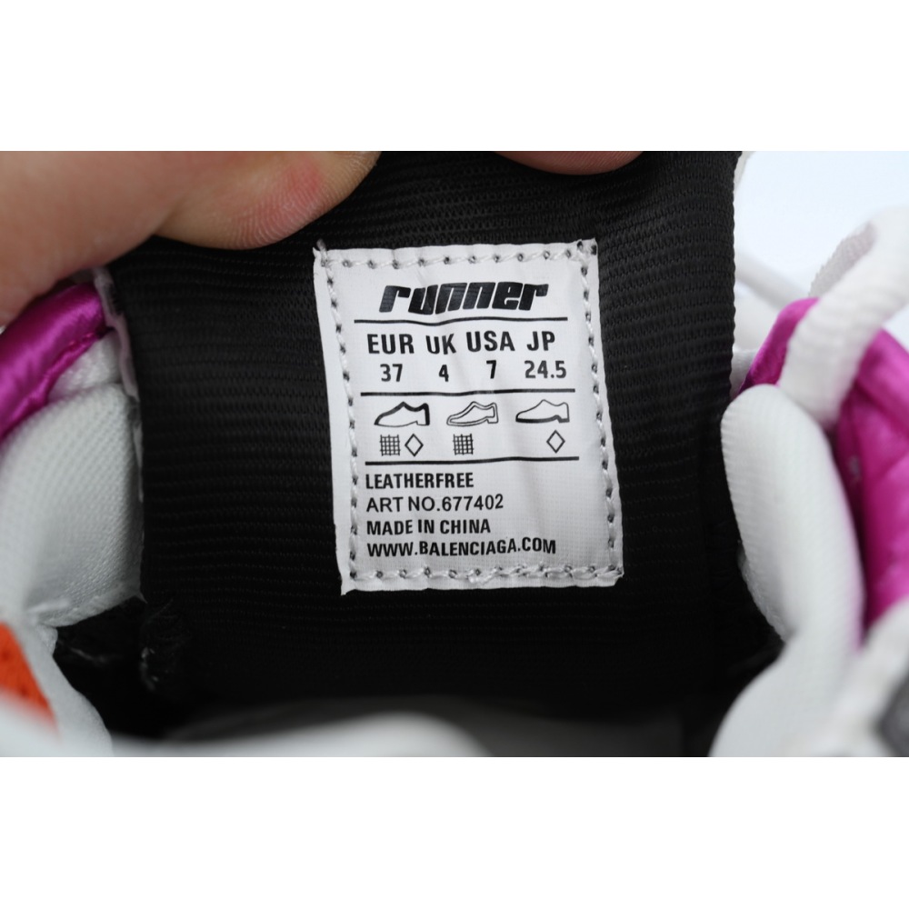 EM Sneakers Balenciaga Runner Silver Purple