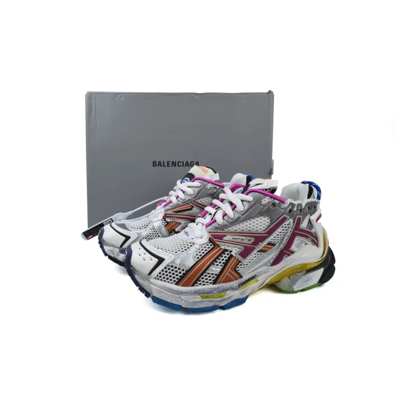 EM Sneakers Balenciaga Runner Silver Purple