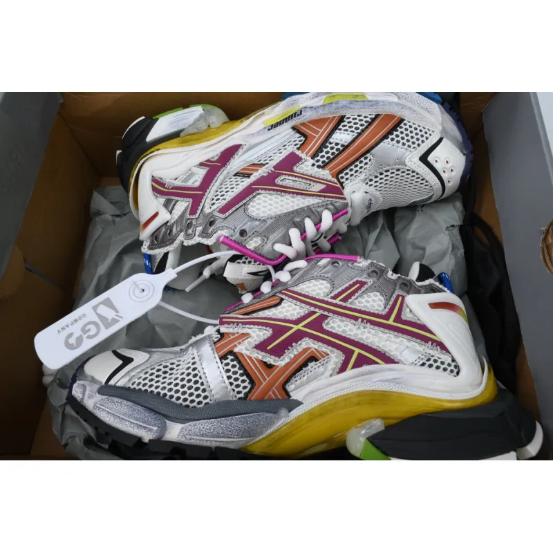 EM Sneakers Balenciaga Runner Silver Purple