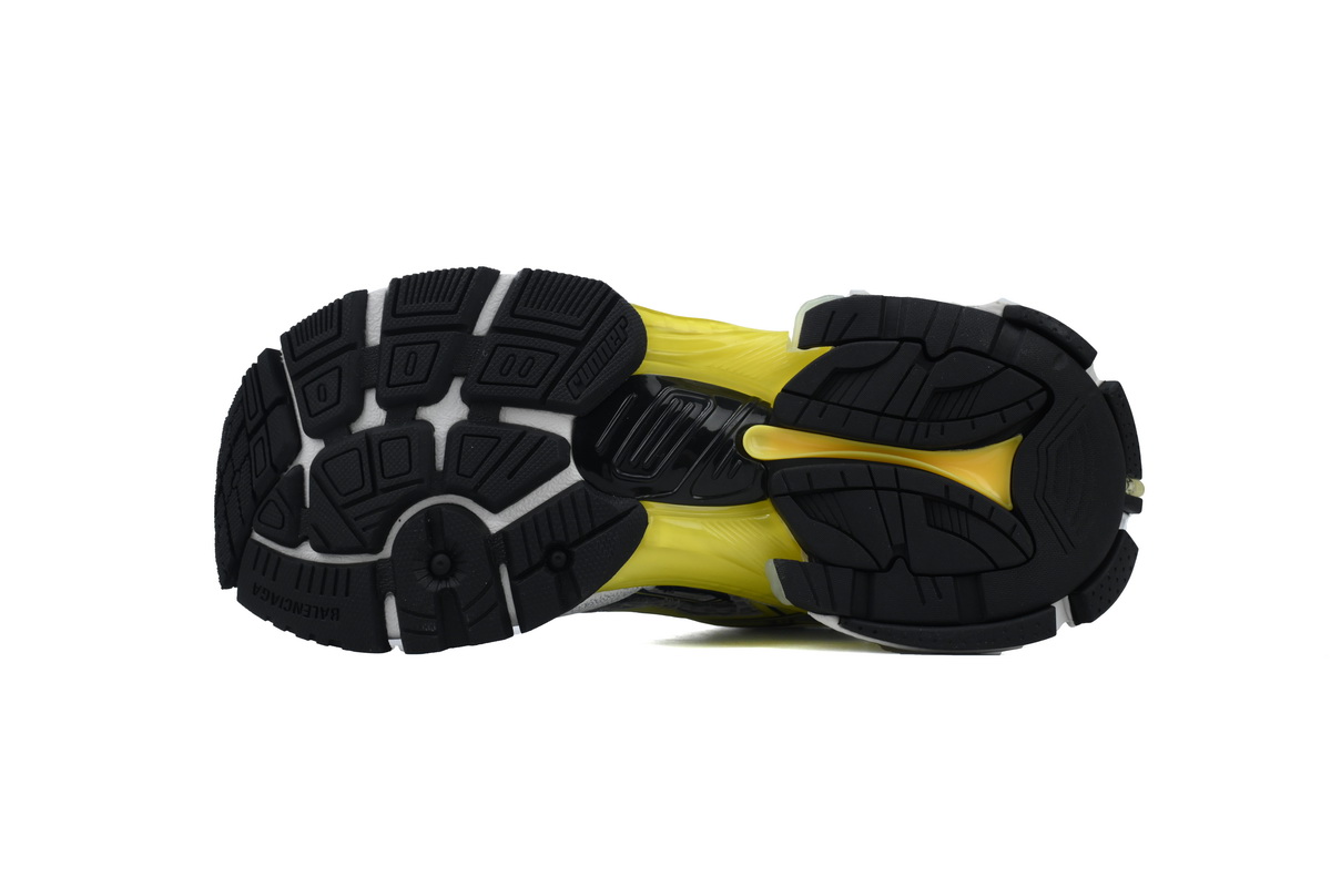 EM Sneakers Balenciaga Runner White Blue Yellow