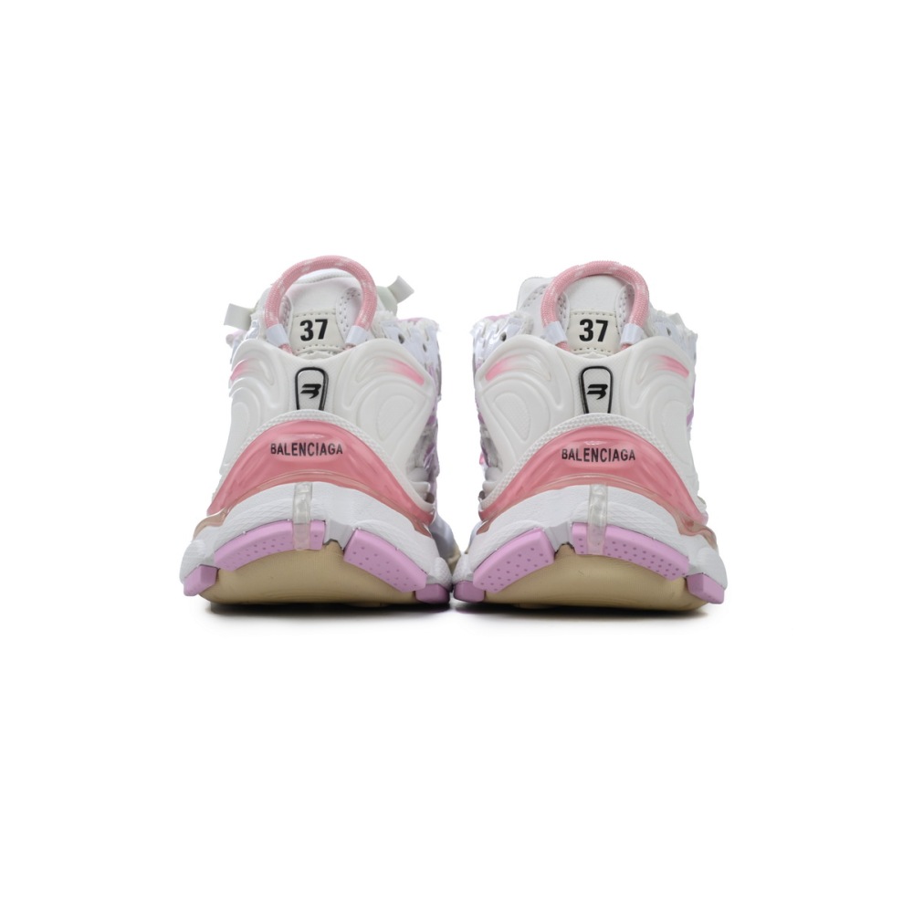 EM Sneakers Balenciaga Runner White Pink