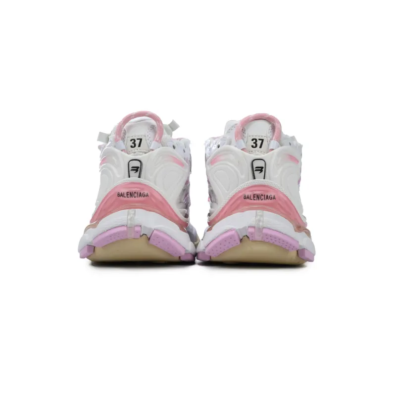 EM Sneakers Balenciaga Runner White Pink