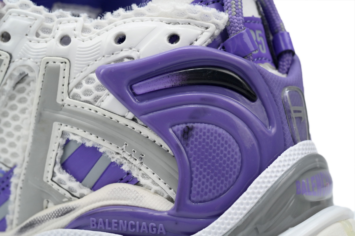 EM Sneakers Balenciaga Runner White Purple