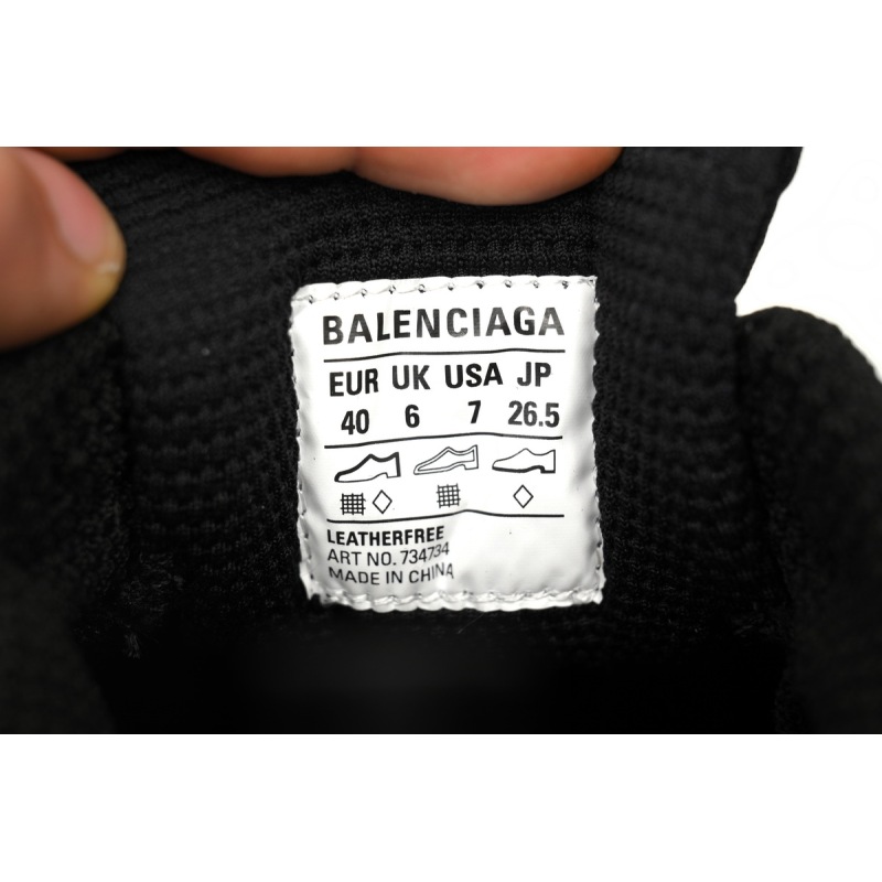EM Sneakers Balenciaga 3XL Black and White