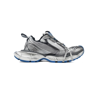 EM Sneakers Balenciaga 3XL Grey White Blue 02