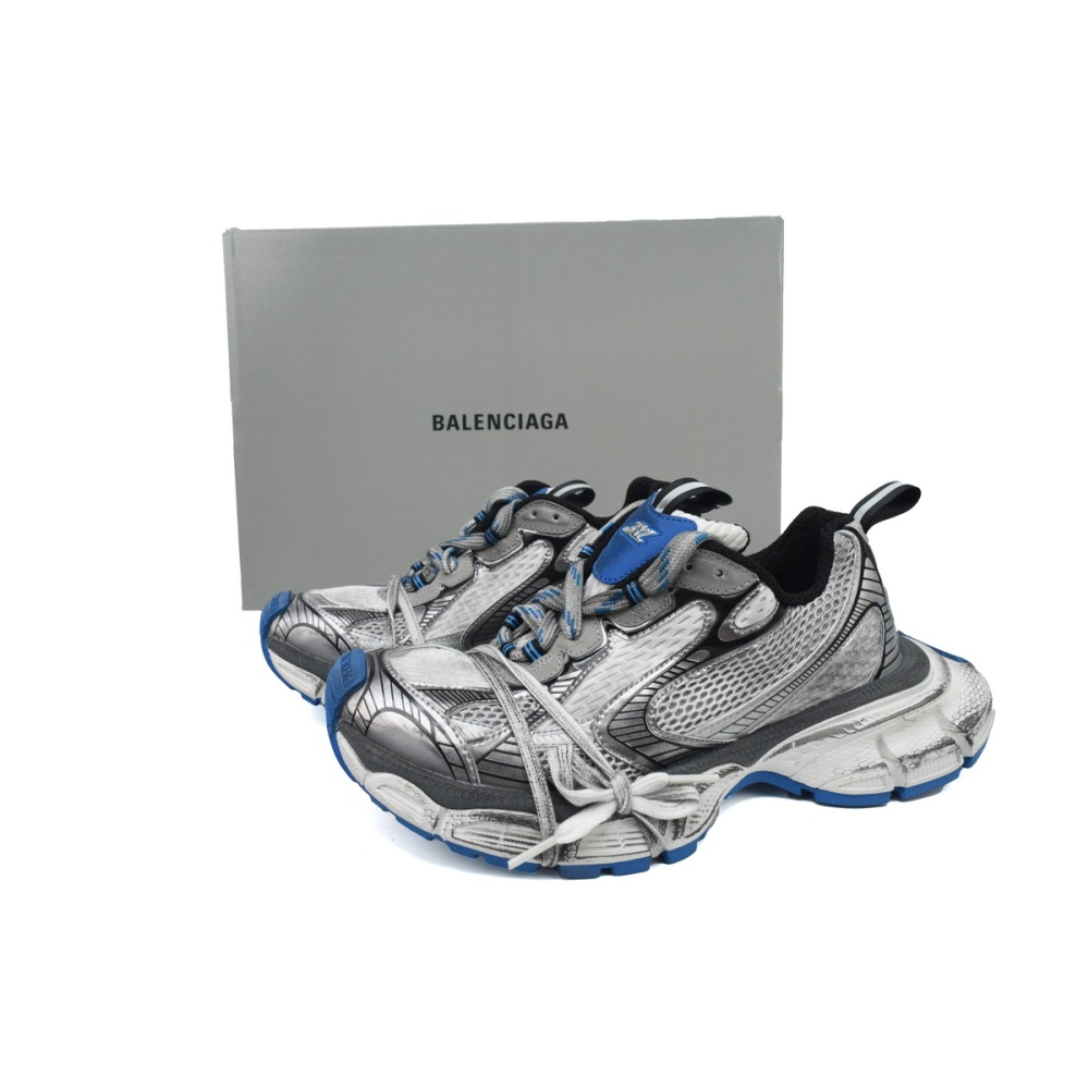 EM Sneakers Balenciaga 3XL Grey White Blue
