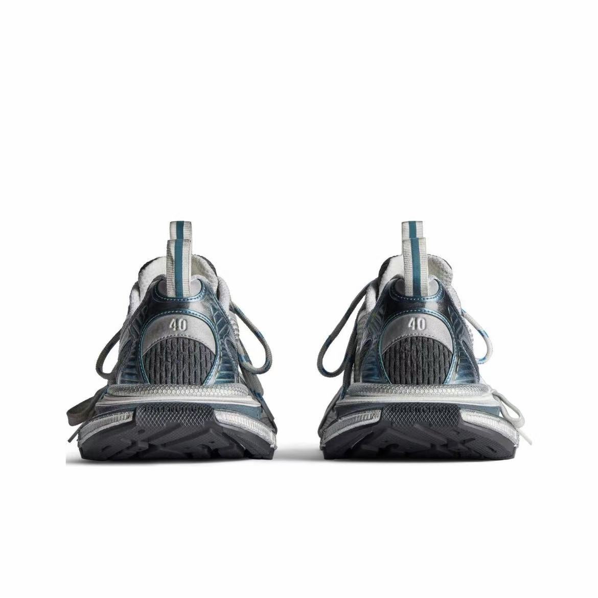 EM Sneakers Balenciaga 3XL White Blue Yellow