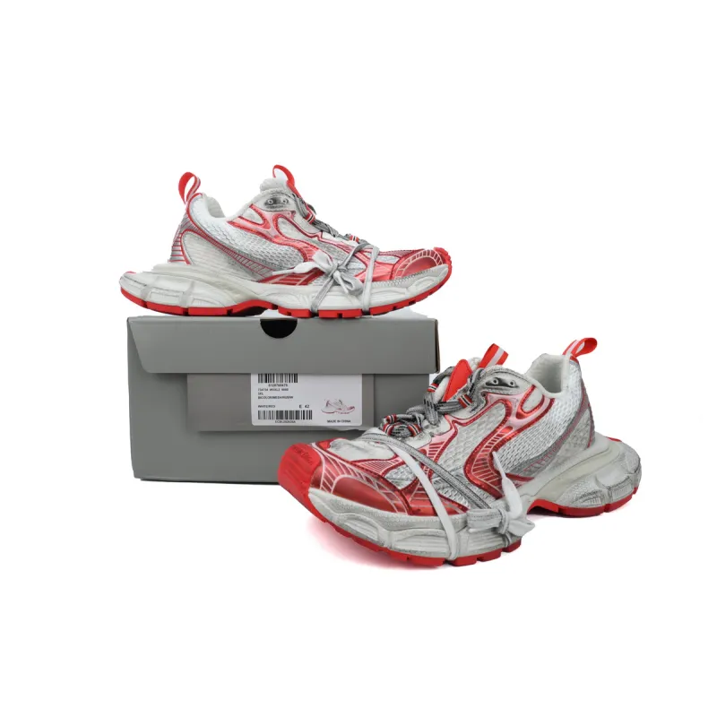 EM Sneakers Balenciaga 3XL White Red