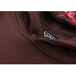 EM Sneakers Sp5der Angel Number Hoodie Brown