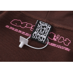 EM Sneakers Sp5der Angel Number Hoodie Brown