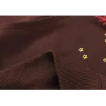 EM Sneakers Sp5der Angel Number Hoodie Brown