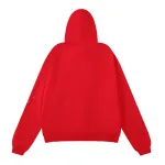 EM Sneakers Sp5der Worldwide Red Angel Number 555 Hoodie Red