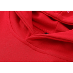 EM Sneakers Sp5der Worldwide Red Angel Number 555 Hoodie Red
