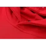 EM Sneakers Sp5der Worldwide Red Angel Number 555 Hoodie Red