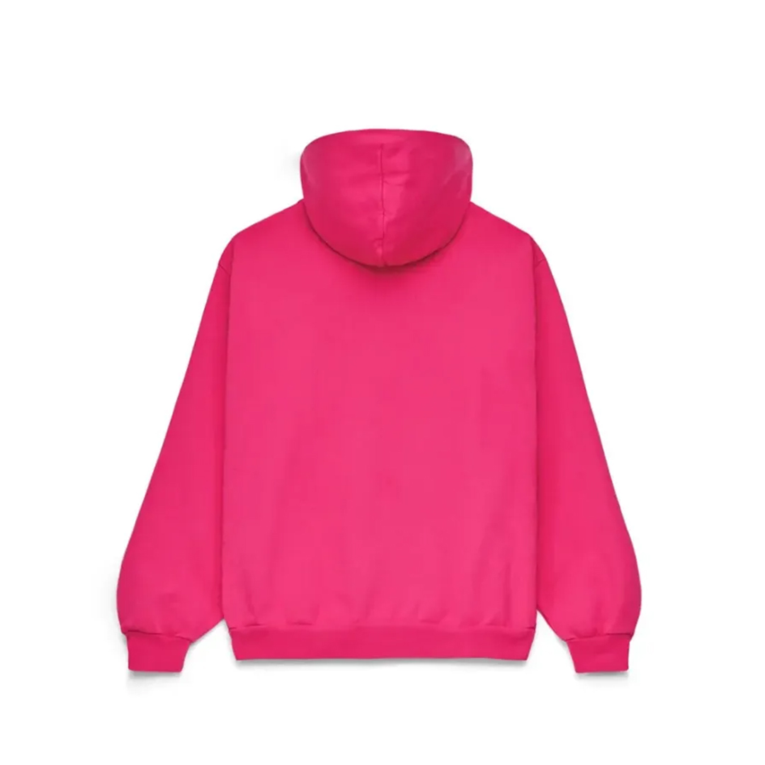EM Sneakers Sp5der Legacy Hoodie Pink and White