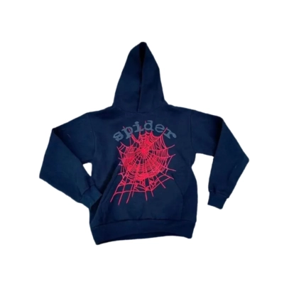 EM Sneakers Sp5der Young Thug × Spider Black Logo Hoodie 01