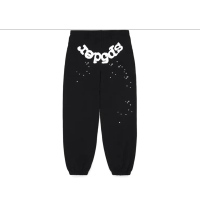 EM Sneakers Sp5der  OG Web Sweatpant Black 01