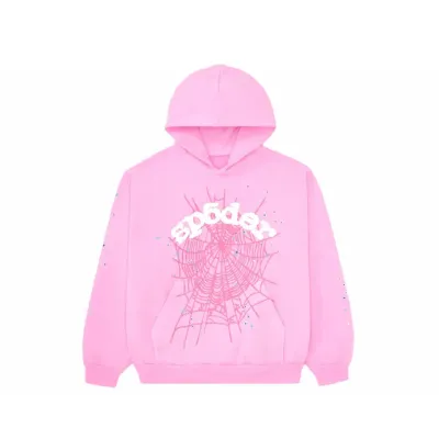 EM Sneakers Sp5der OG Web Hoodie Pink 01