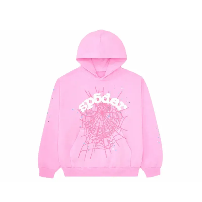 EM Sneakers Sp5der OG Web Hoodie Pink