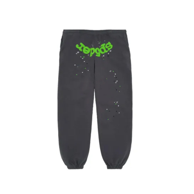 EM Sneakers Sp5der Wait Web Sweatpant Slate Grey 01