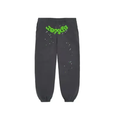 EM Sneakers Sp5der Wait Web Sweatpant Slate Grey 01