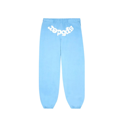 EM Sneakers Sp5der Worldwide Sweatpant Sky Blue 01