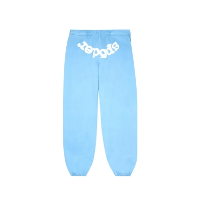 EM Sneakers Sp5der Worldwide Sweatpant Sky Blue 01