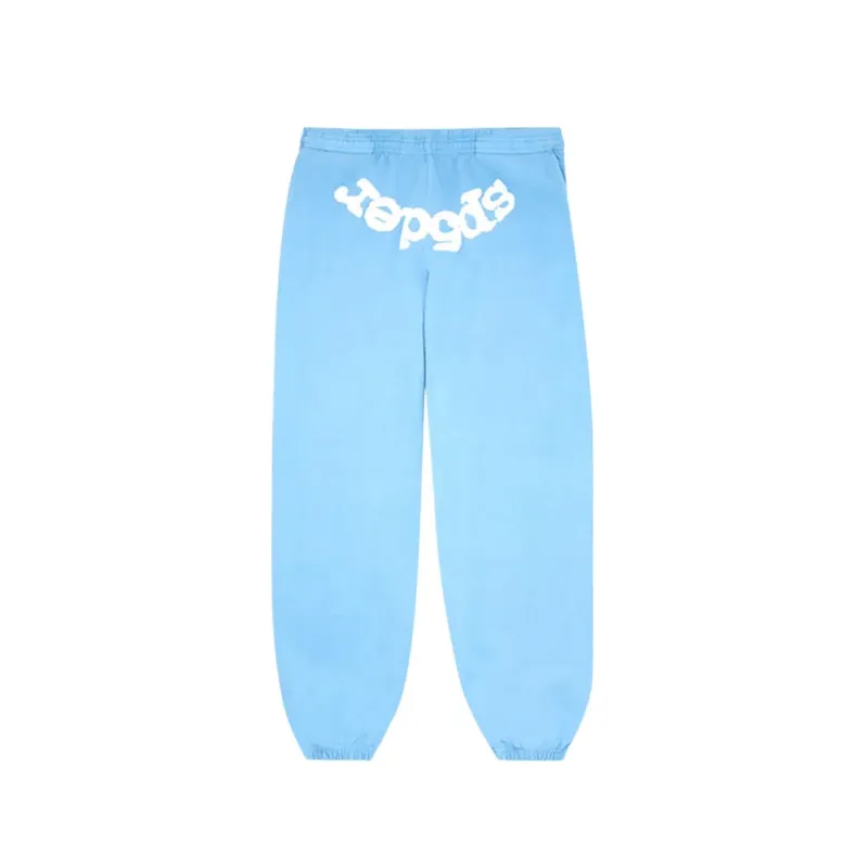 EM Sneakers Sp5der Worldwide Sweatpant Sky Blue