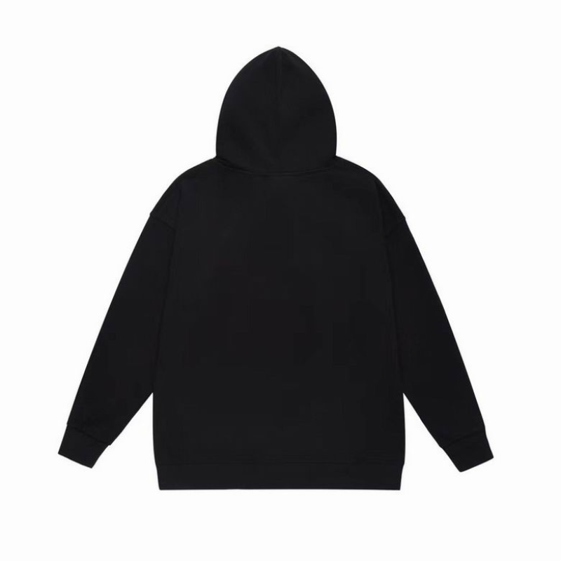 EM Sneakers BAPE College Overdye Pullover Hoodie White & Gray & Black