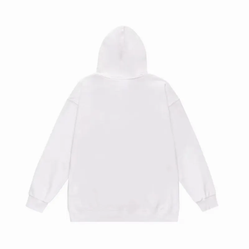 EM Sneakers BAPE College Overdye Pullover Hoodie White & Gray & Black