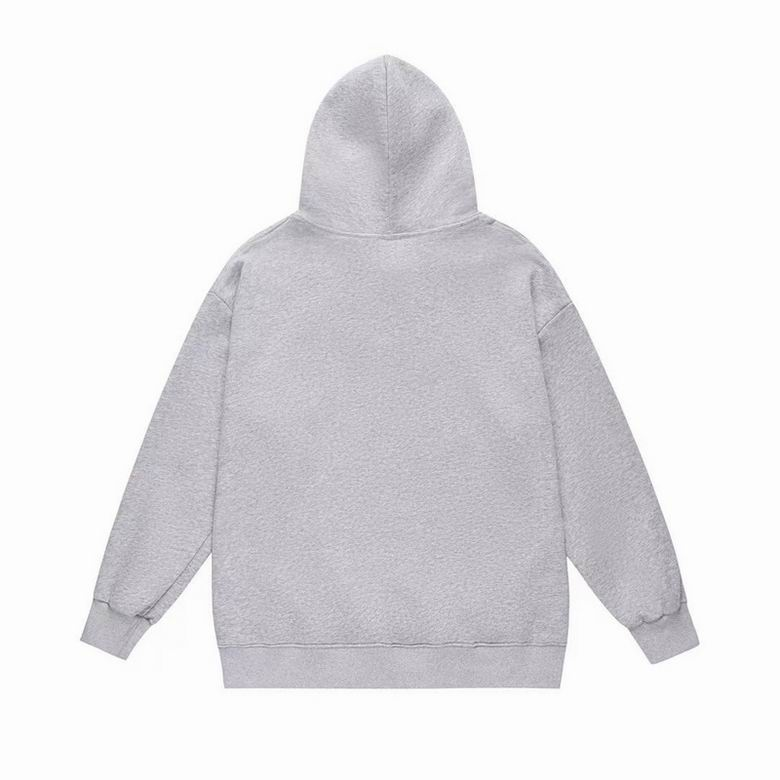 EM Sneakers BAPE College Overdye Pullover Hoodie White & Gray & Black