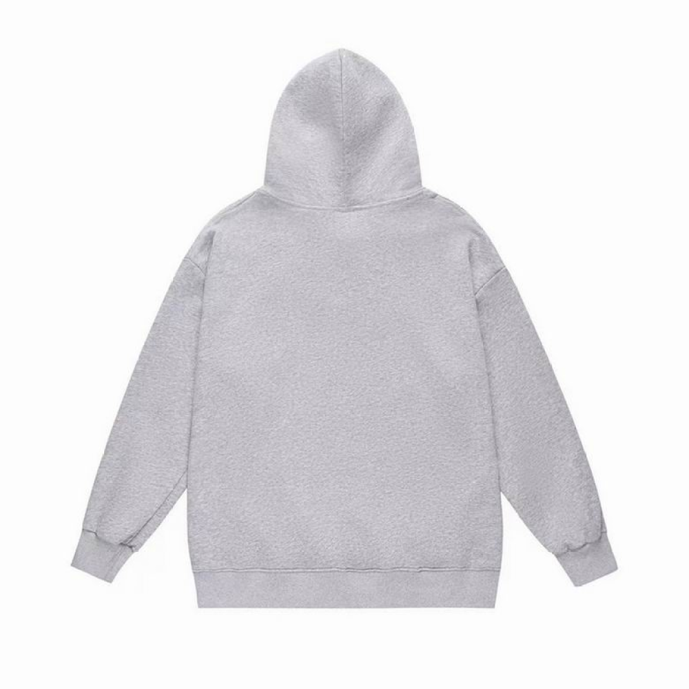 EM Sneakers BAPE College Overdye Pullover Hoodie White & Gray & Black