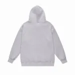 EM Sneakers BAPE College Overdye Pullover Hoodie White & Gray & Black