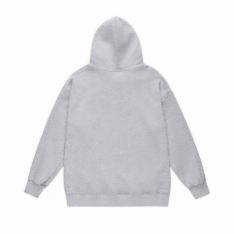 EM Sneakers BAPE College Overdye Pullover Hoodie White & Gray & Black